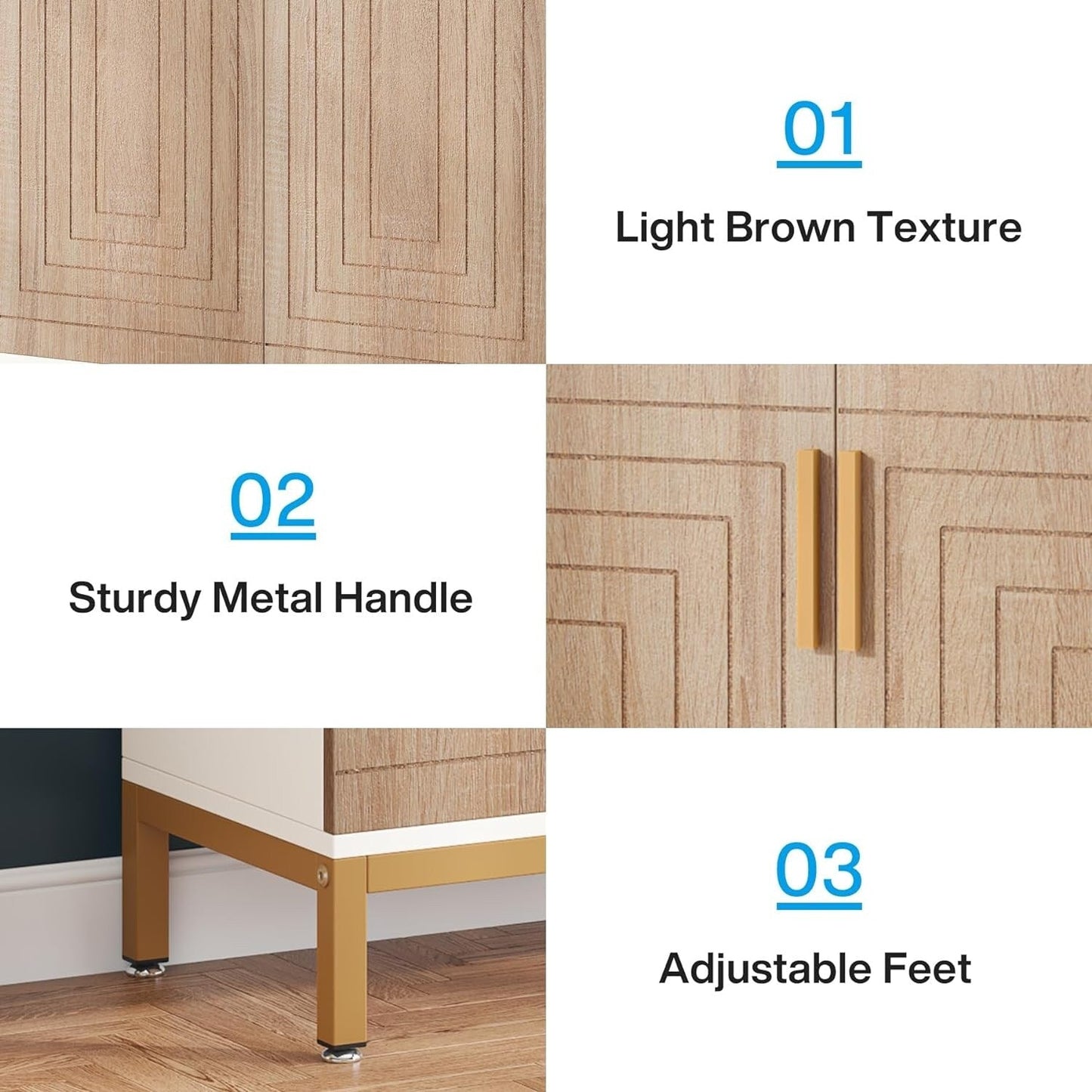 Mobile porta scarpe moderno con ante, capiente e a 6 ripiani, per riporre fino a 20 paia di scarpe, ideale per l'ingresso.