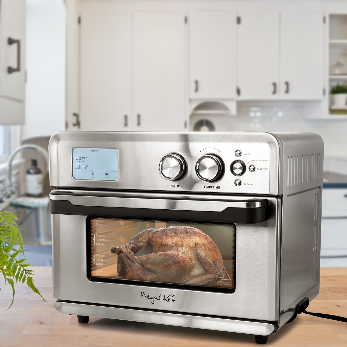 Forno a convezione ad aria calda multifunzione con 21 impostazioni predefinite