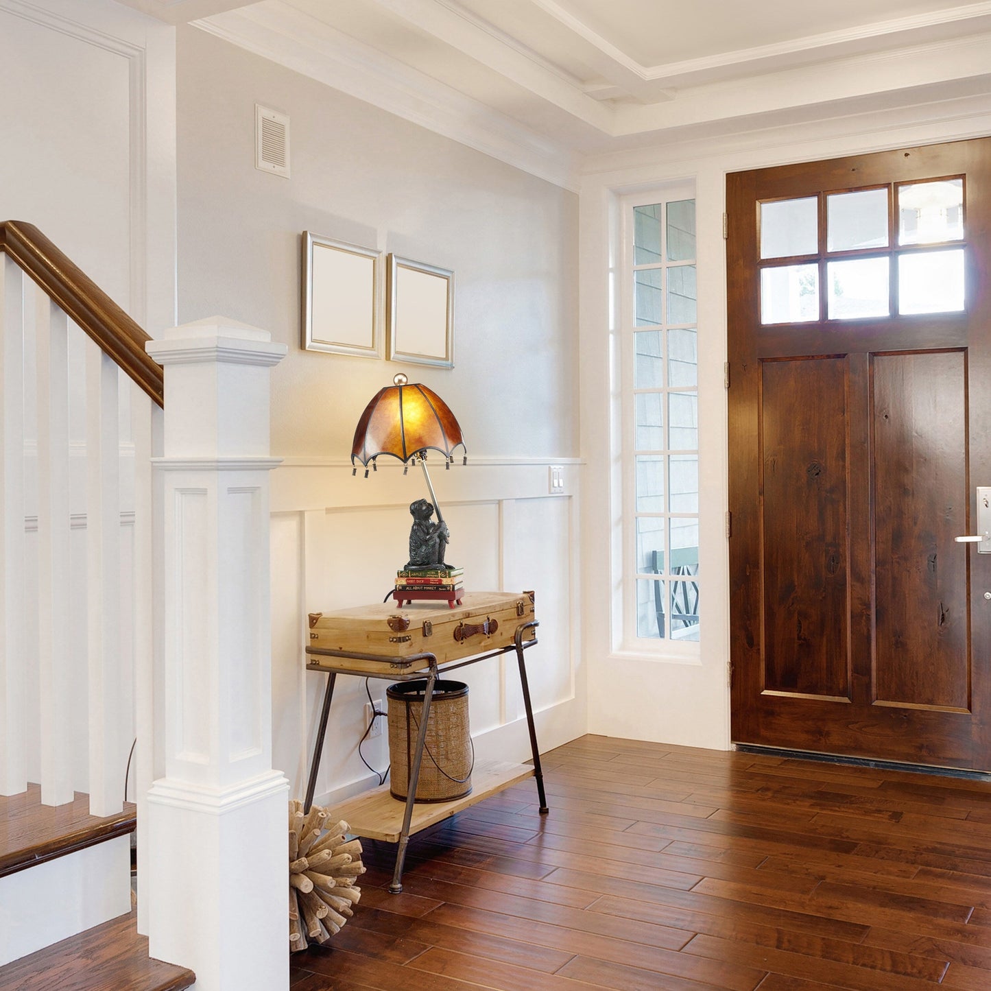 Lampada da tavolo scimmia pensierosa - 21,75H - 11L x 11W x 21,75H