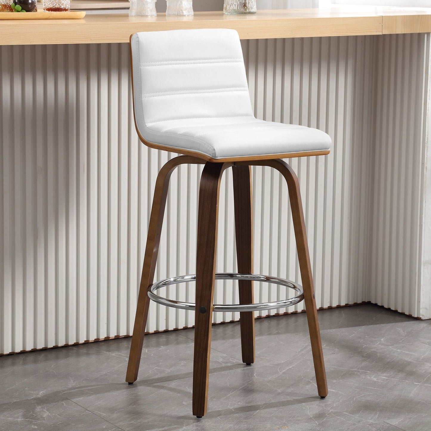 26/29 sgabelli da bar/cucina girevoli in similpelle, set da 2/3 pezzi