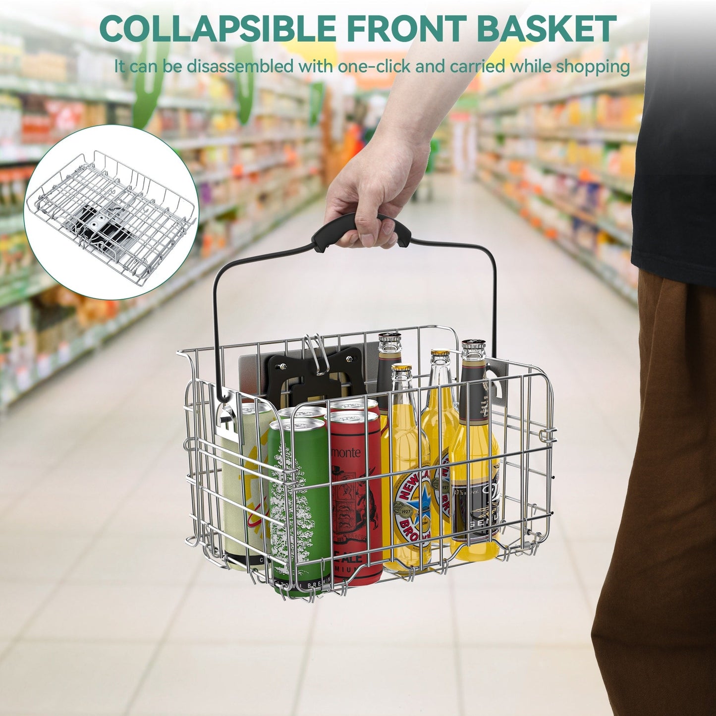 Bicicletta triciclo per adulti da 26 pollici, 3 ruote, 7 velocità.