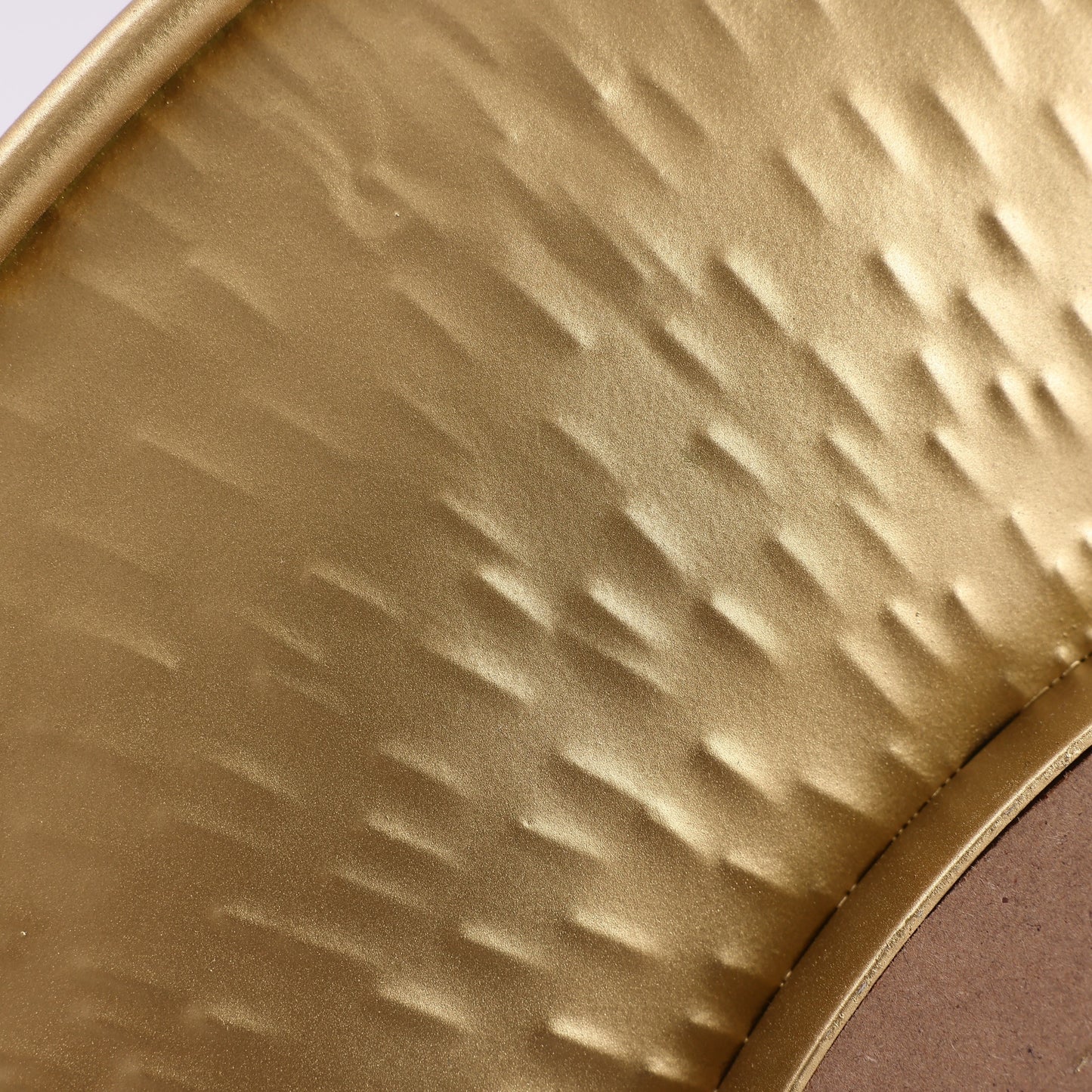 Set di 3 specchi da parete rotondi in metallo dorato - Diametro 22,25 x 2,36 D (altezza)