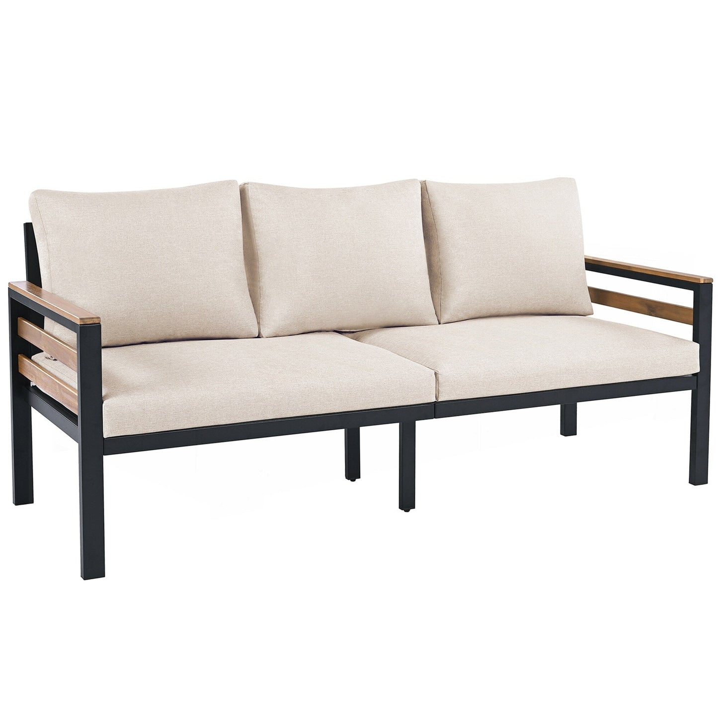 Set di mobili da giardino da 4 pezzi