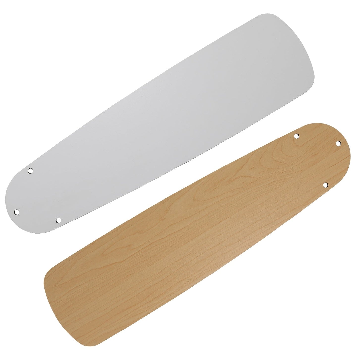 Ventilatore da soffitto a LED integrato da 48 e 52 pollici con luce e telecomando, motore DC reversibile