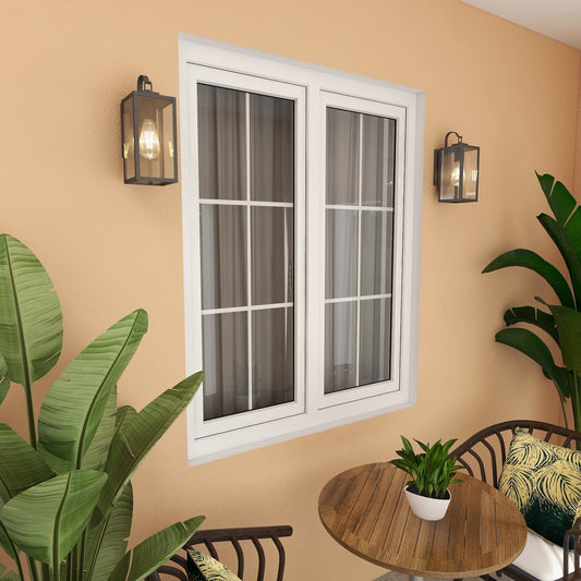 4PK-Lanterna a parete da esterno con 1 luce, colore nero opaco - 5x6.7x13.78