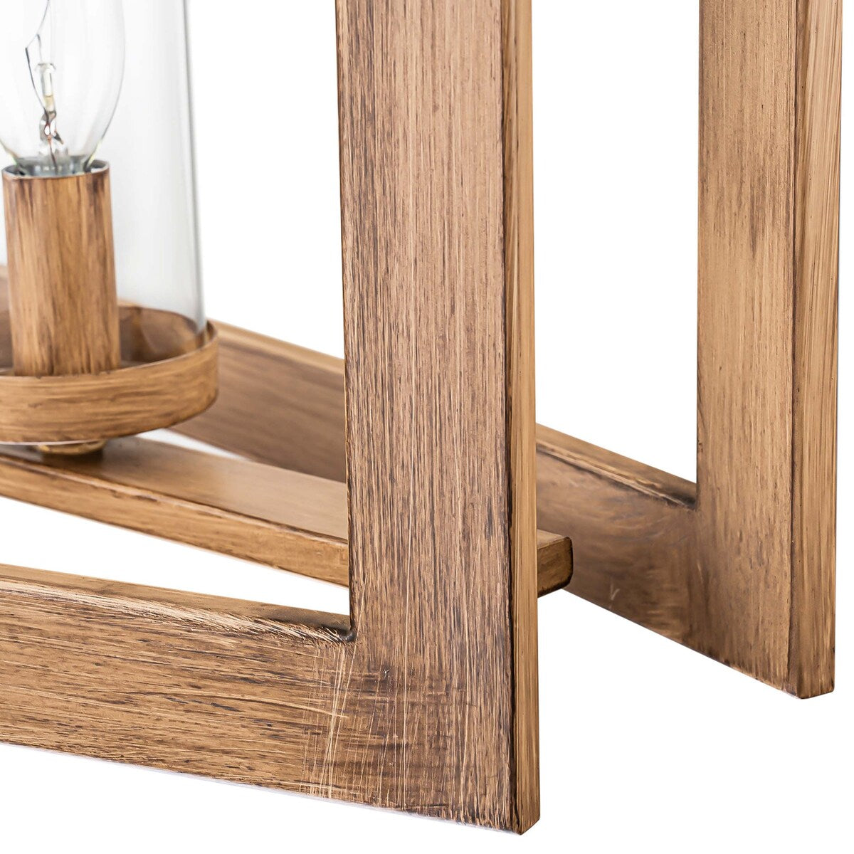 Lampada a sospensione rettangolare vintage in vetro, stile industriale moderno di metà secolo, con 5 luci, ideale per isole cucina.