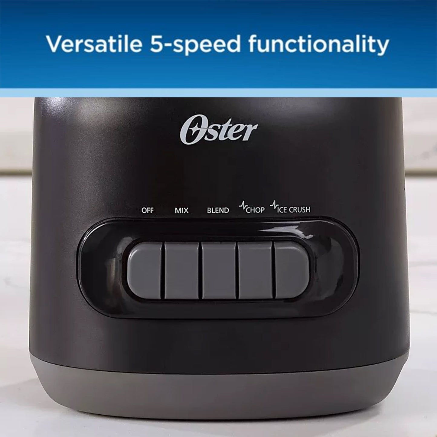 Frullatore con 5 velocità, contenitore in plastica da 6 tazze, potenza 700 Watt - 6 tazze