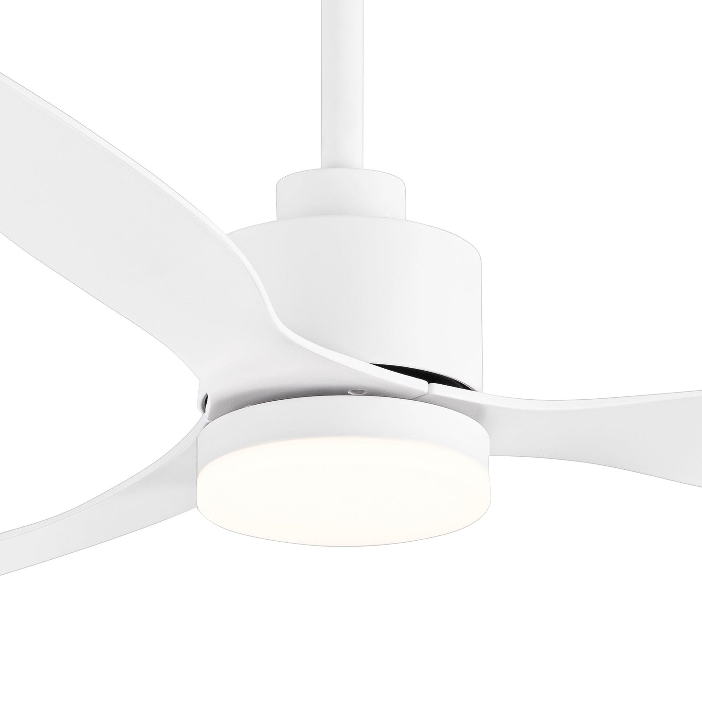 Ventilatore da soffitto a LED da 52 pollici con luci e telecomando (3 pale)