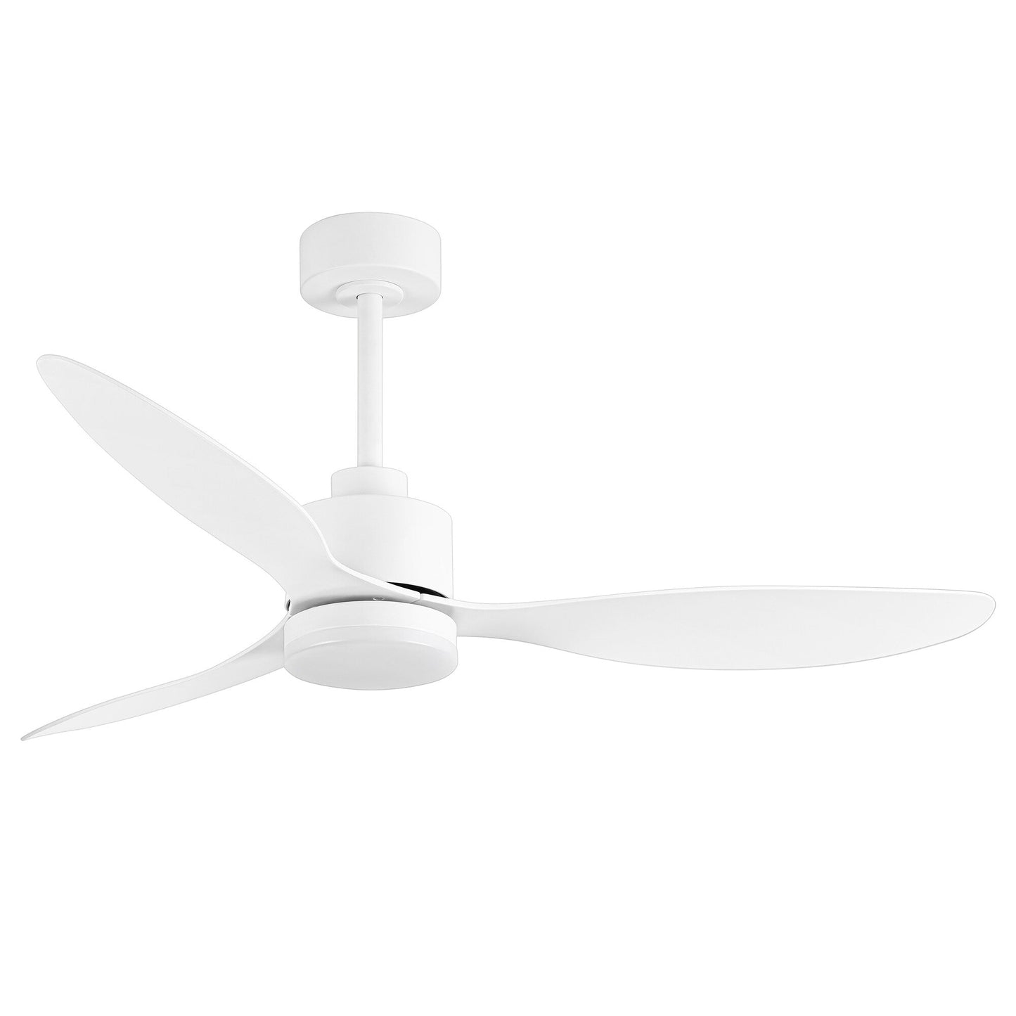 Ventilatore da soffitto a LED da 52 pollici con luci e telecomando (3 pale)