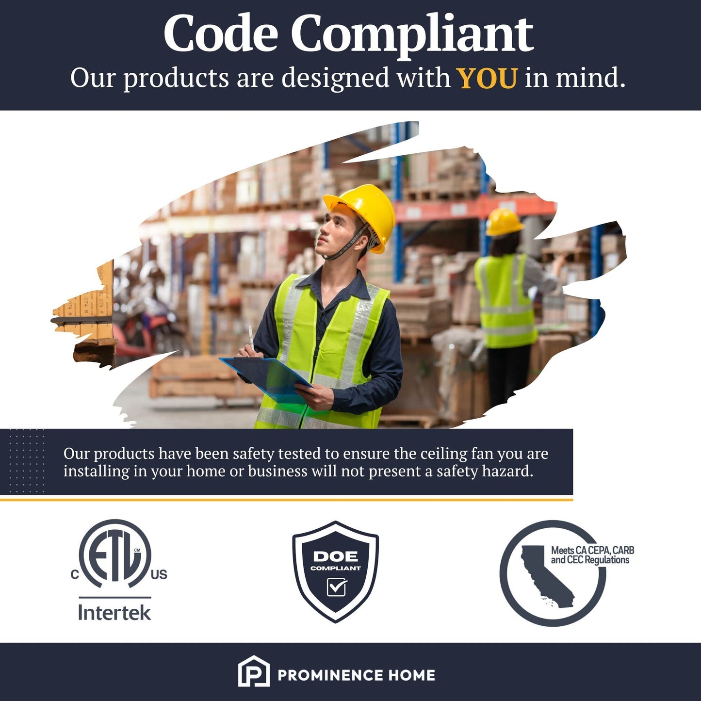 Ventilatore da soffitto a LED con luce, telecomando e finitura bronzo, modello Sivan della linea Prominence Home, diametro 52 pollici.