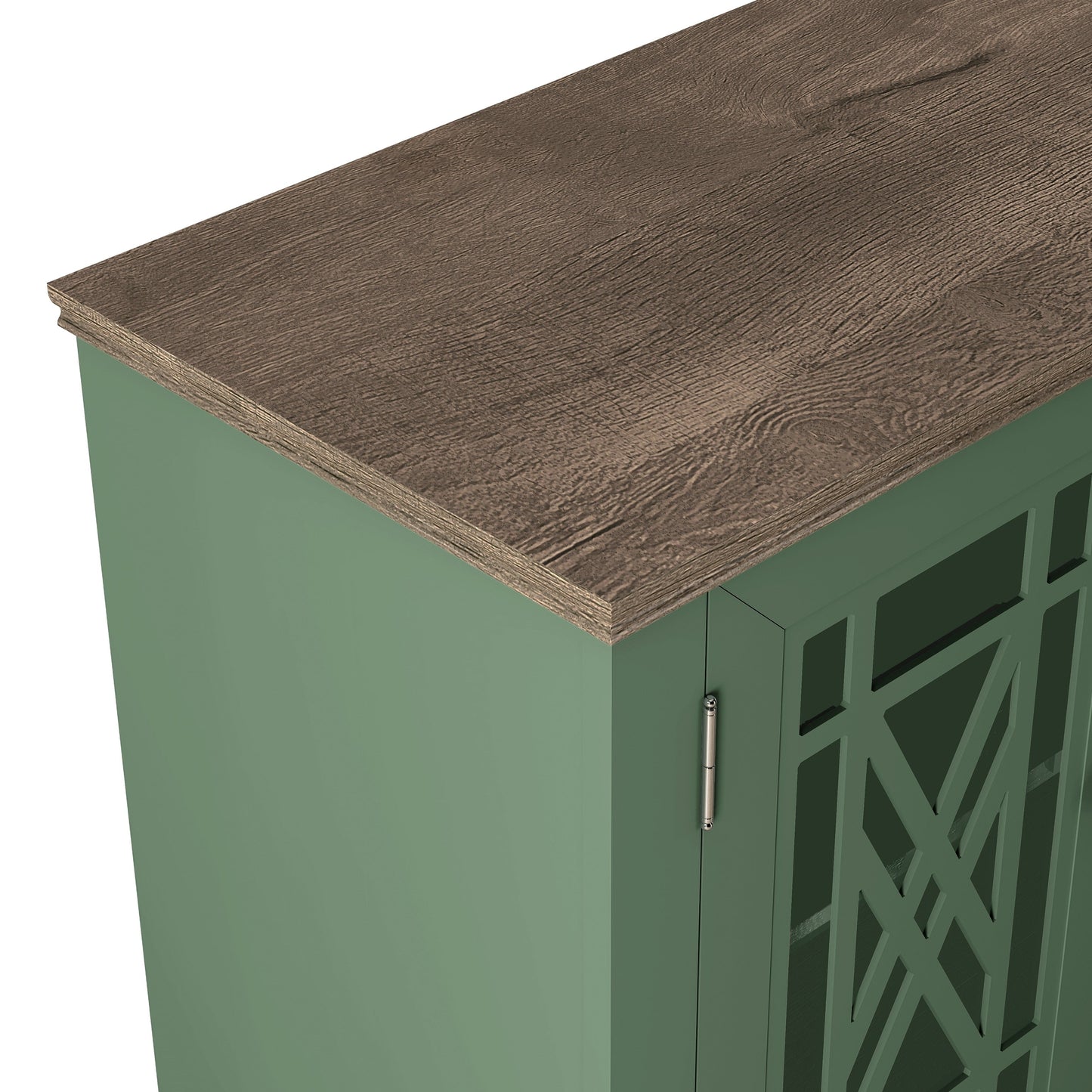 Buffet/Credenza da Cucina in Legno in Stile Vintage - 160 cm di Larghezza