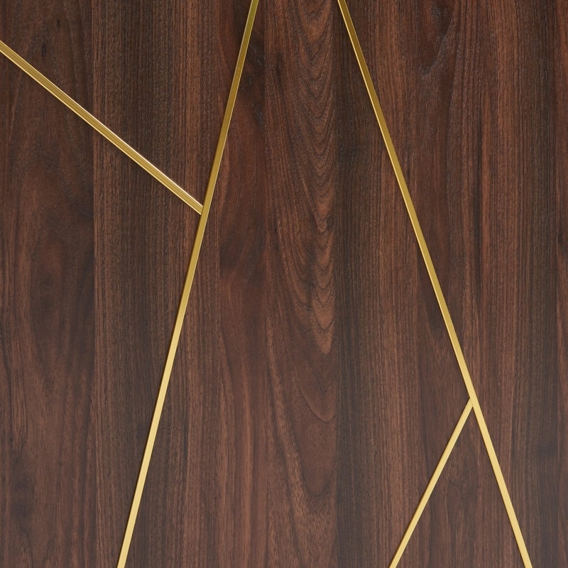 Mobile portaoggetti in legno con buffet e credenza, larghezza 63''