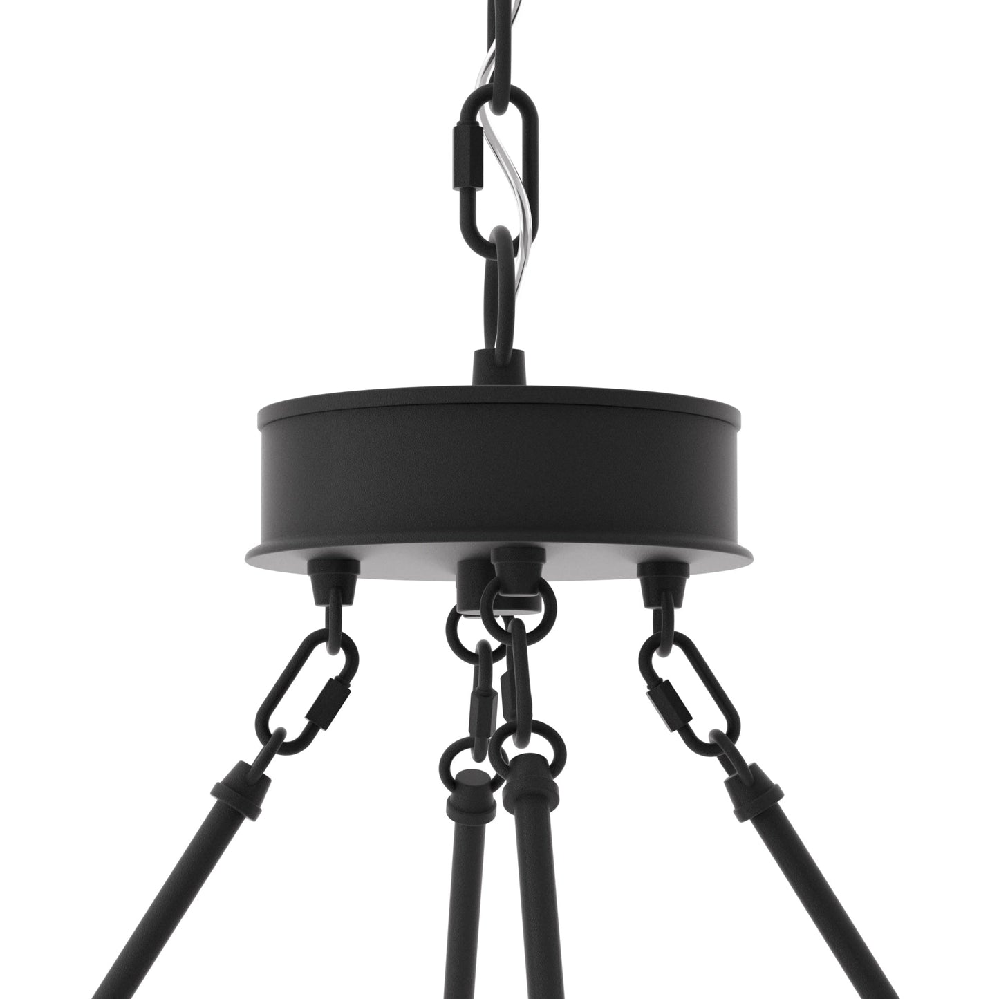 Lampadario a ruota di carro da 12 luci in stile farmhouse Acroma da 40 pollici con certificazione UL - 40'' diametro x 138'' altezza
