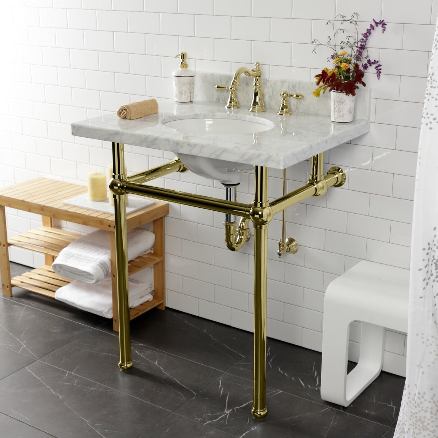 Rubinetto da bagno American Classic a tre fori