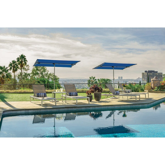 Ombrellone da balcone rettangolare SimplyShade Capri da 1,51 m x 2,11 m
