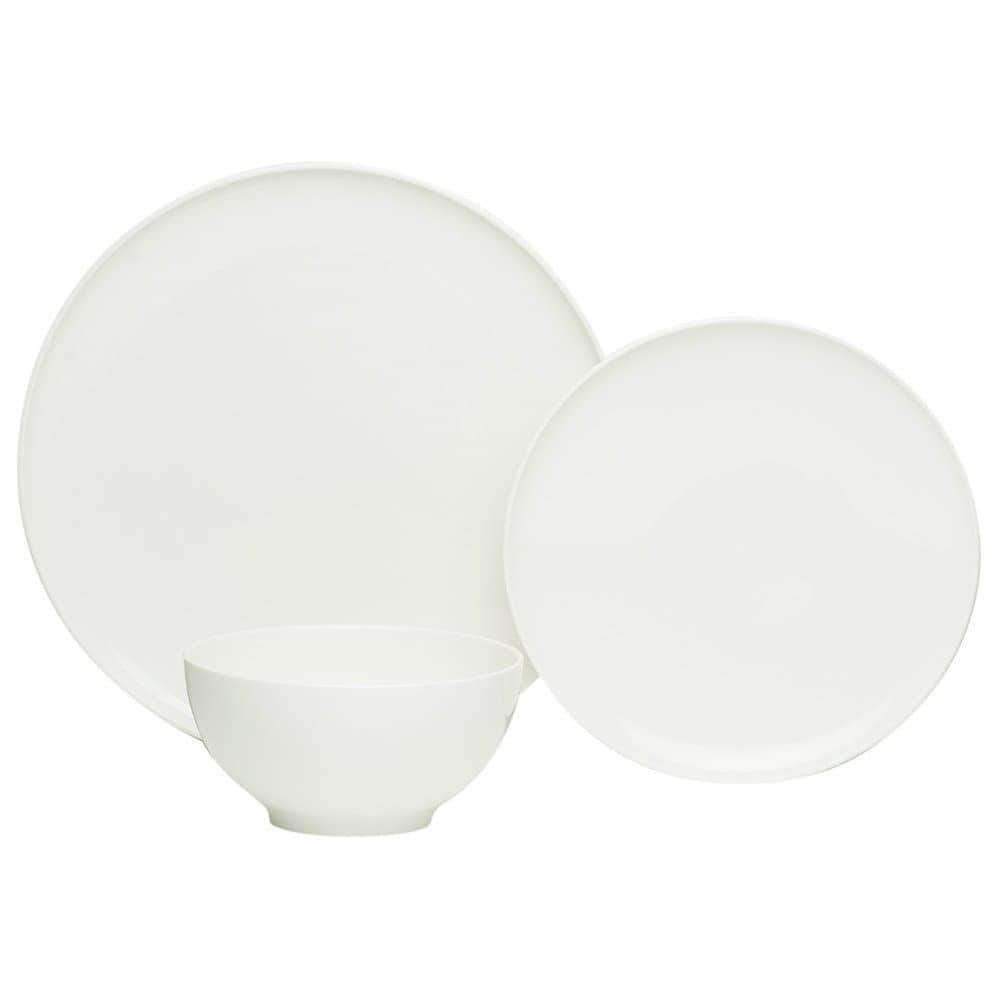 Set da pranzo Red Vanilla Every Time White da 18 pezzi