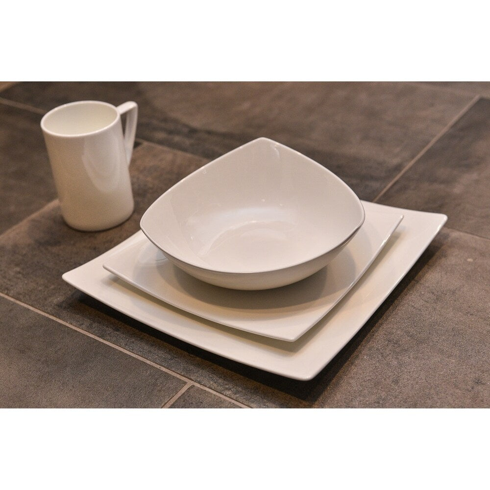 Set da pranzo Red Vanilla Extreme White da 16 pezzi