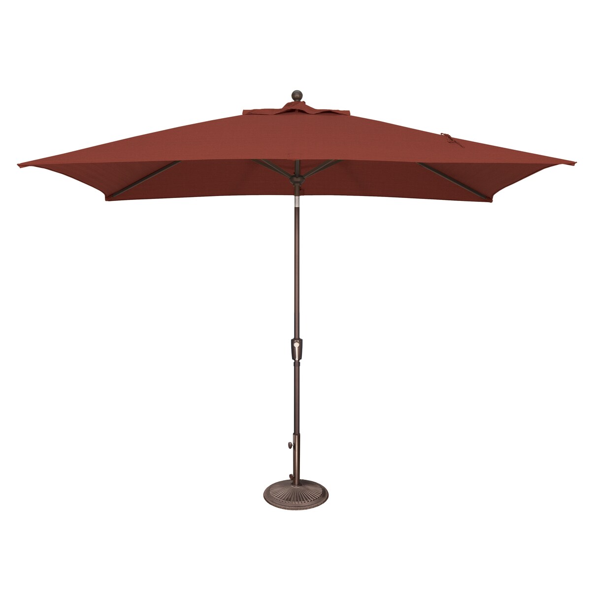 Ombrellone rettangolare inclinabile SimplyShade Catalina da 3 metri con pulsante di regolazione