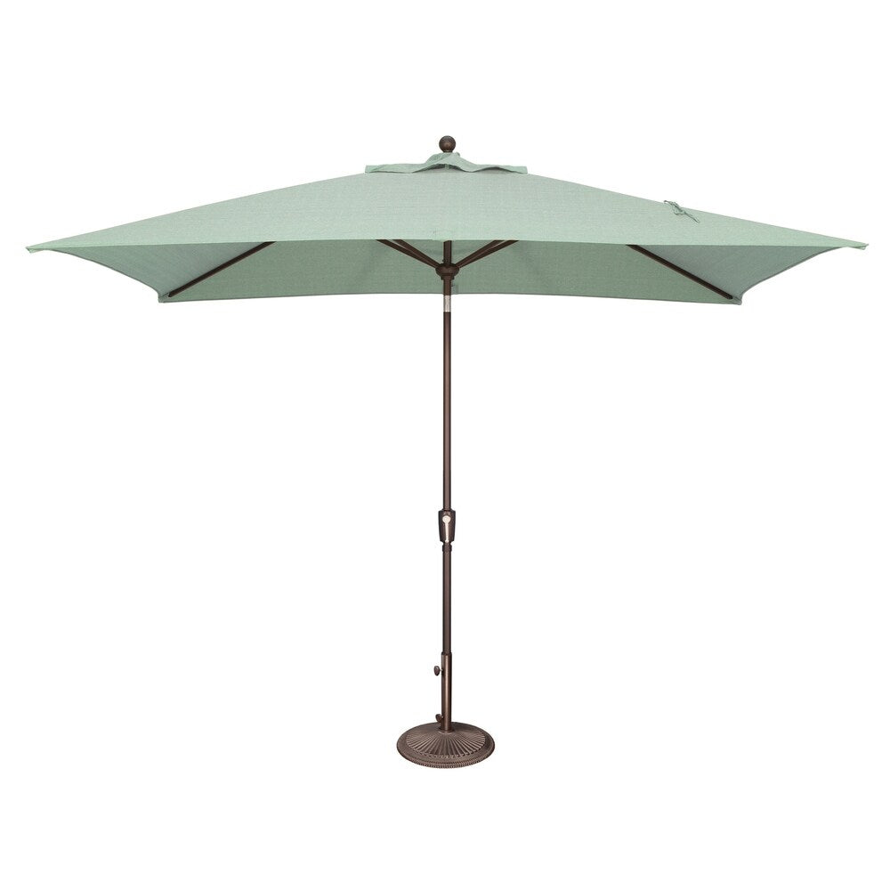 Ombrellone rettangolare inclinabile SimplyShade Catalina da 3 metri con pulsante di regolazione