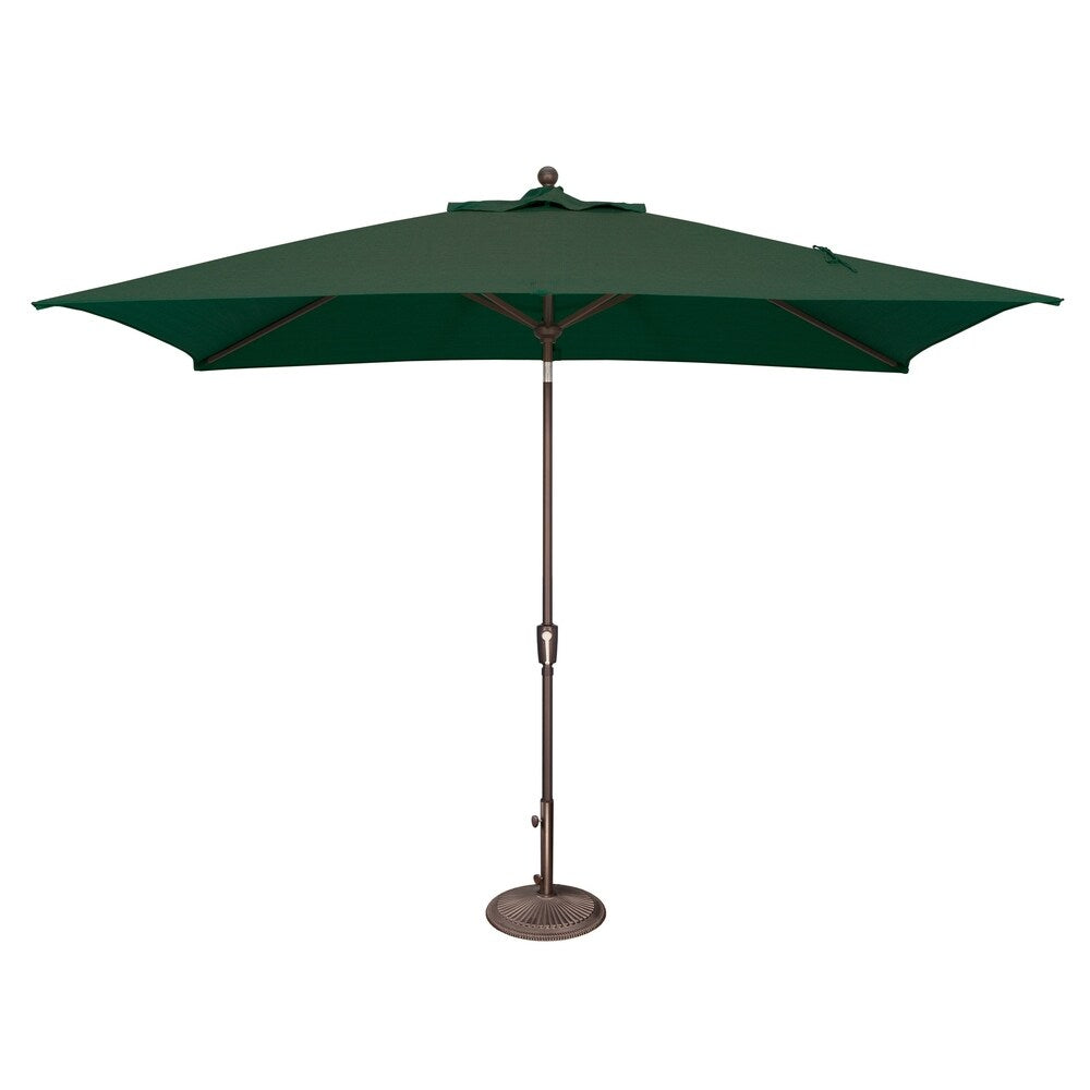 Ombrellone rettangolare inclinabile SimplyShade Catalina da 3 metri con pulsante di regolazione