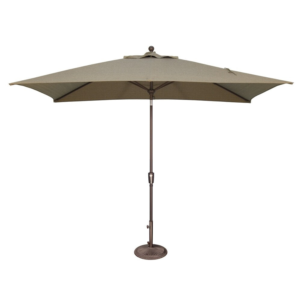 Ombrellone rettangolare inclinabile SimplyShade Catalina da 3 metri con pulsante di regolazione