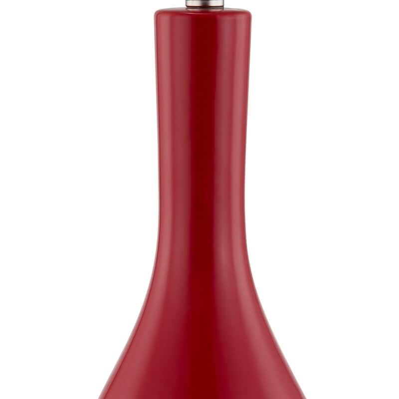 Set di 2 lampade da tavolo in ceramica da 28,5 cm con USB