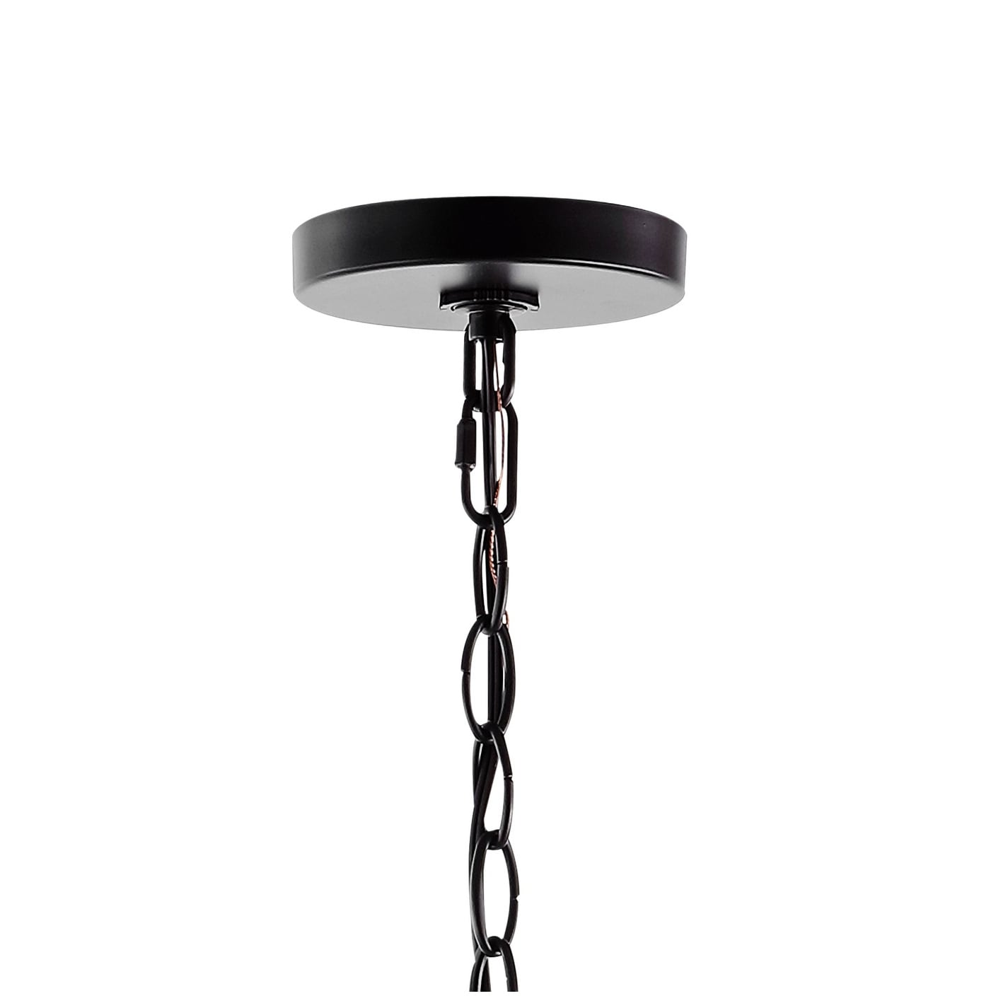 Lampadario a LED in ferro a 6 luci, 34,75 pollici, di JONATHAN Y