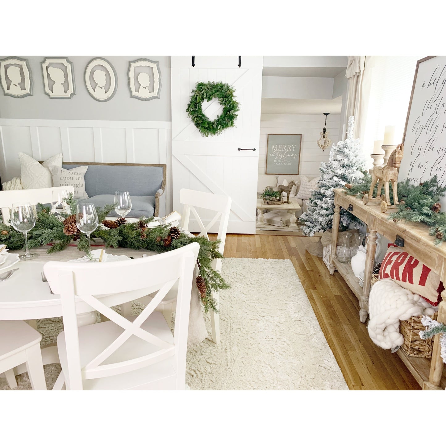 Piatto da portata bianco con puntini rossi Red Vanilla, 11 pollici (confezione da 6)