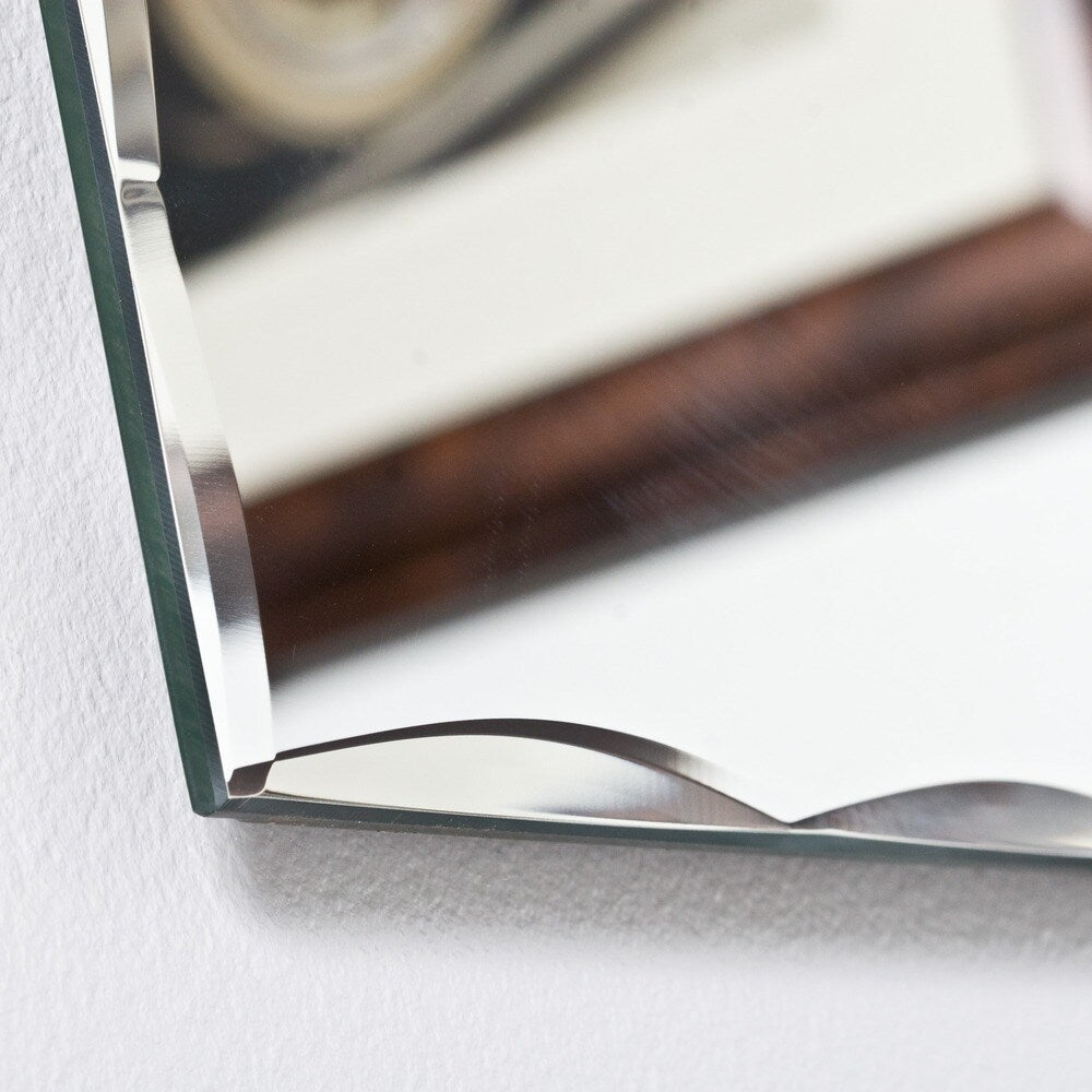 Specchio da bagno moderno senza cornice a forma di arco Rita