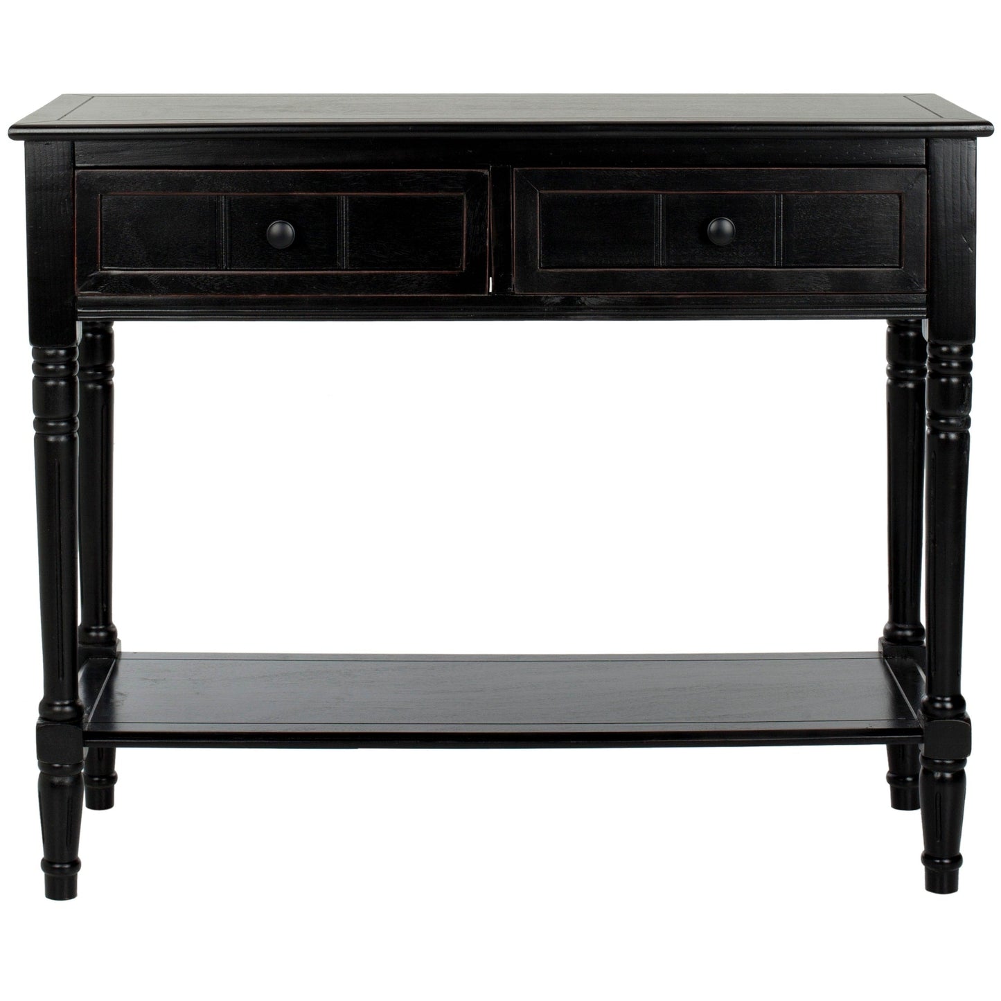 SAFAVIEH Camilla Grey Tavolo Console con 2 Cassetti - 35.8 x 13.8 x 29.5 - 36L x 14P x 30H
