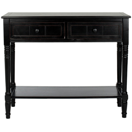 SAFAVIEH Camilla Grey Tavolo Console con 2 Cassetti - 35.8 x 13.8 x 29.5 - 36L x 14P x 30H