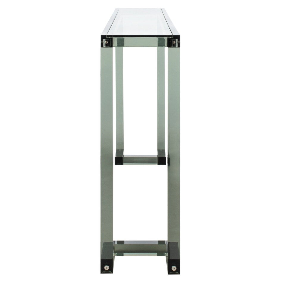 SAFAVIEH Couture Camryn Tavolo Console in Acrilico - Trasparente - 60 L x 10 P x 30 A - 52Lx10Px30A