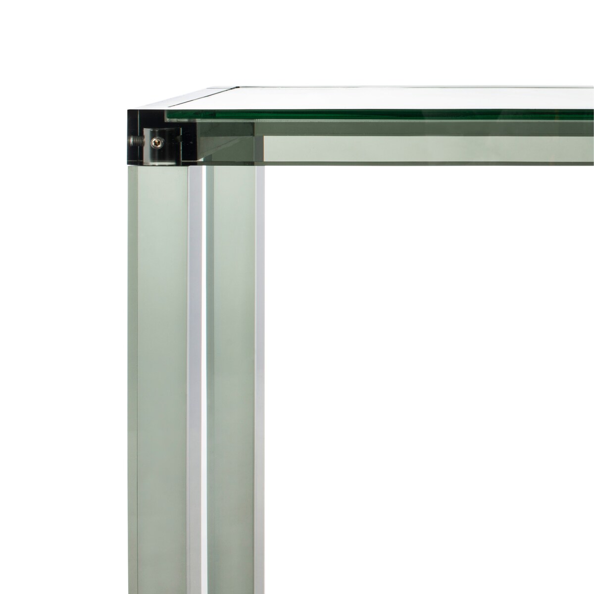 SAFAVIEH Couture Camryn Tavolo Console in Acrilico - Trasparente - 60 L x 10 P x 30 A - 52Lx10Px30A