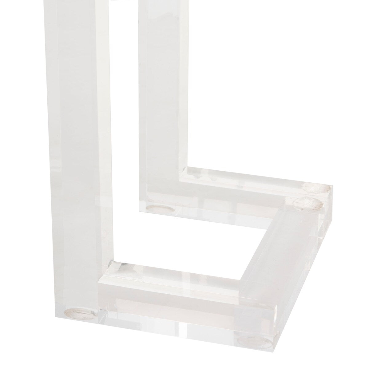 SAFAVIEH Couture Camryn Tavolo Console in Acrilico - Trasparente - 60 L x 10 P x 30 A - 52Lx10Px30A