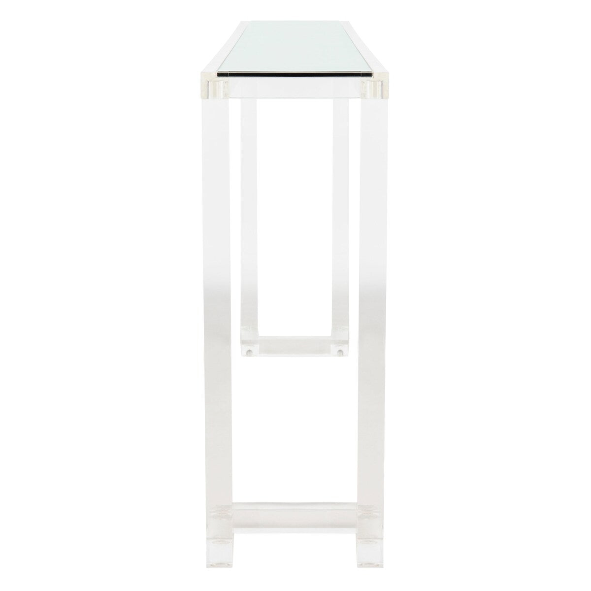 SAFAVIEH Couture Camryn Tavolo Console in Acrilico - Trasparente - 60 L x 10 P x 30 A - 52Lx10Px30A
