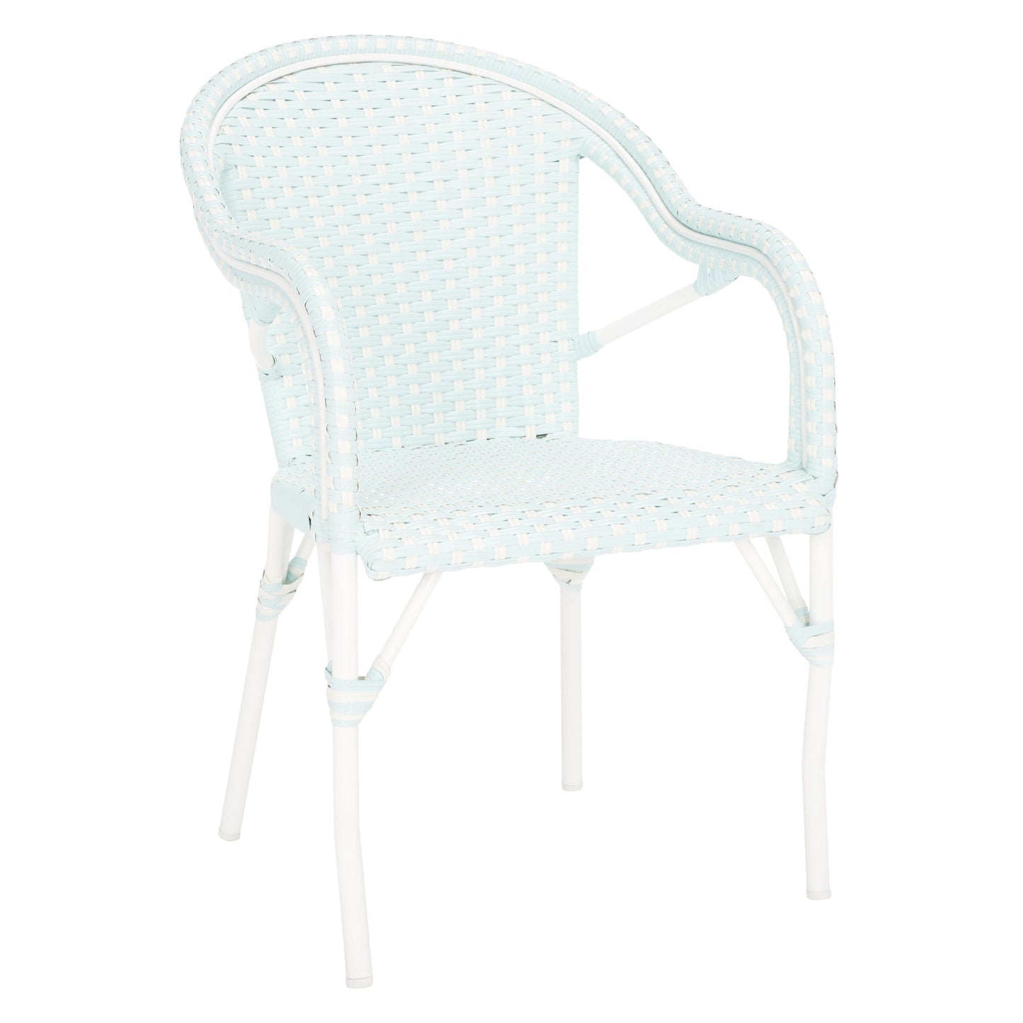 SAFAVIEH Doreth Sedia con Braccioli (Set da 2) - 23L x 36P x 25H
