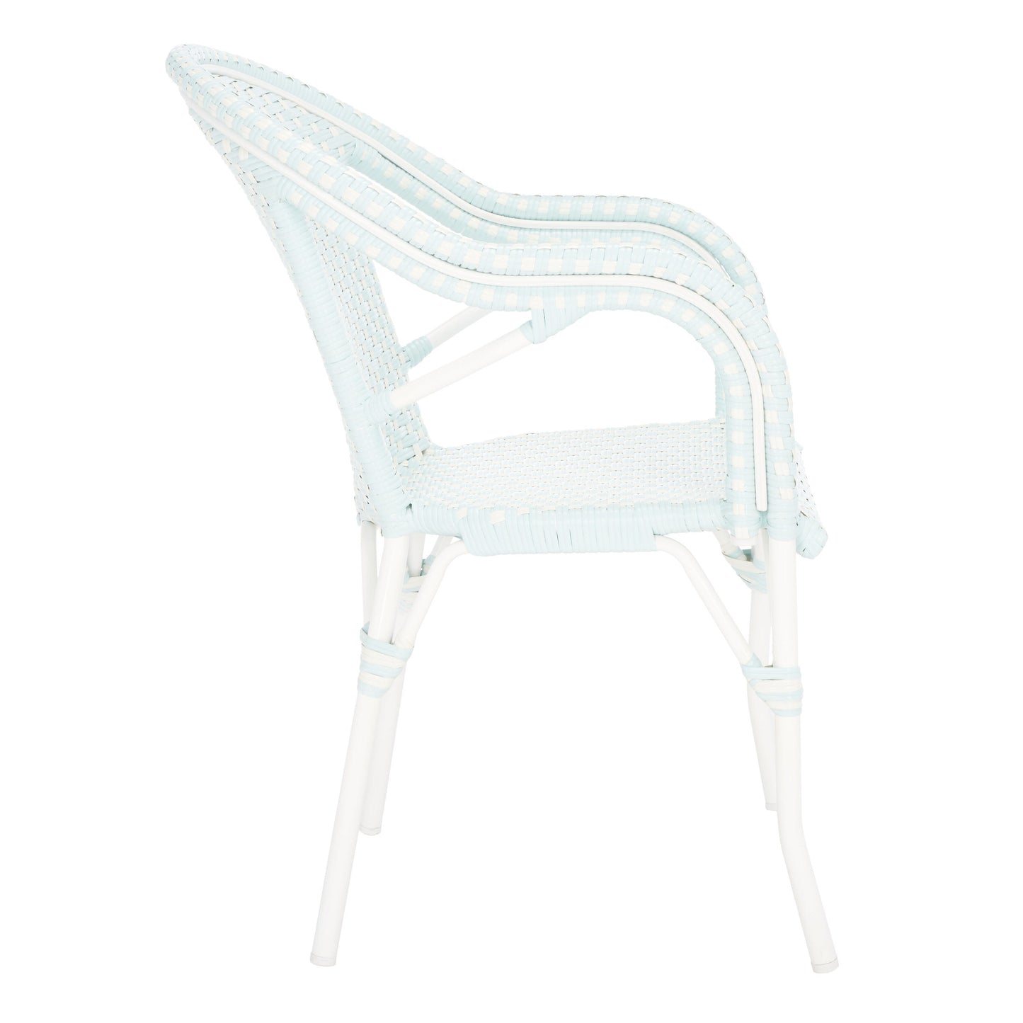 SAFAVIEH Doreth Sedia con Braccioli (Set da 2) - 23L x 36P x 25H