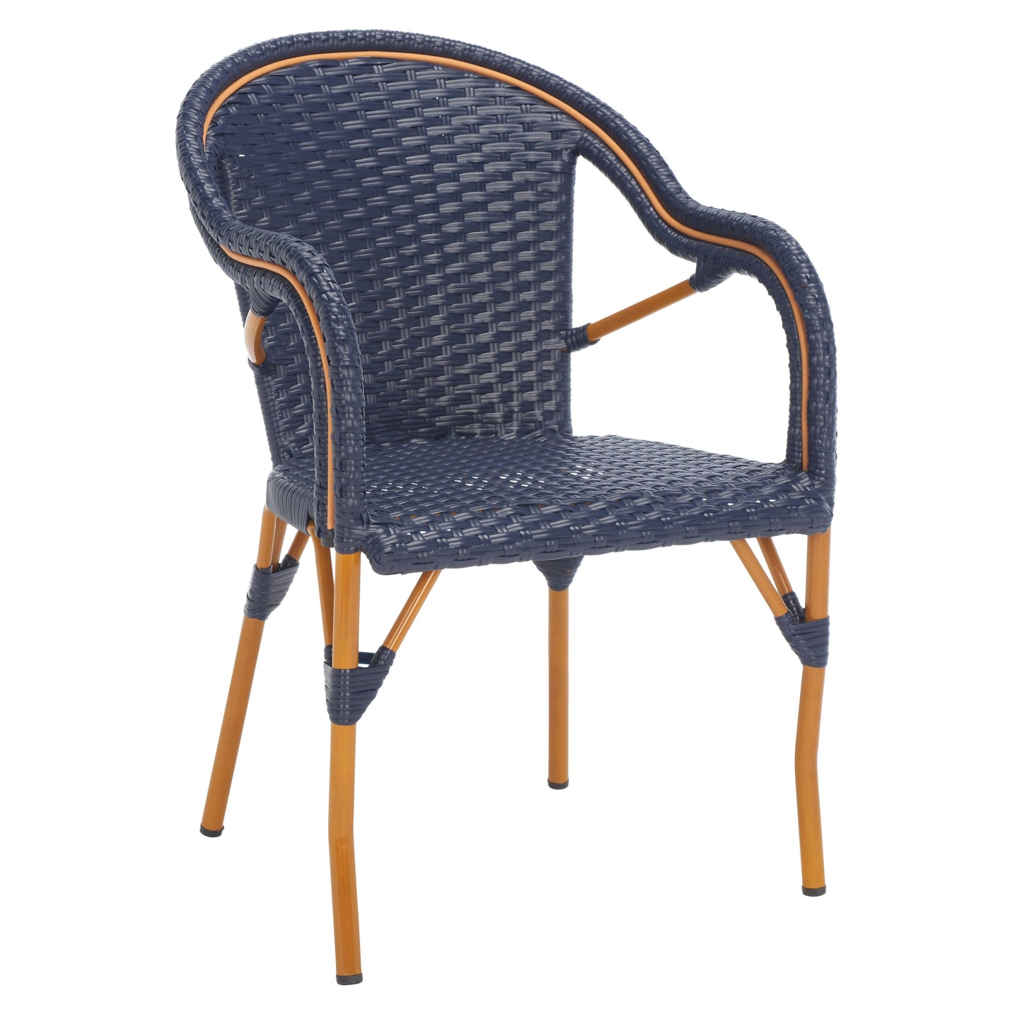 SAFAVIEH Doreth Sedia con Braccioli (Set da 2) - 23L x 36P x 25H