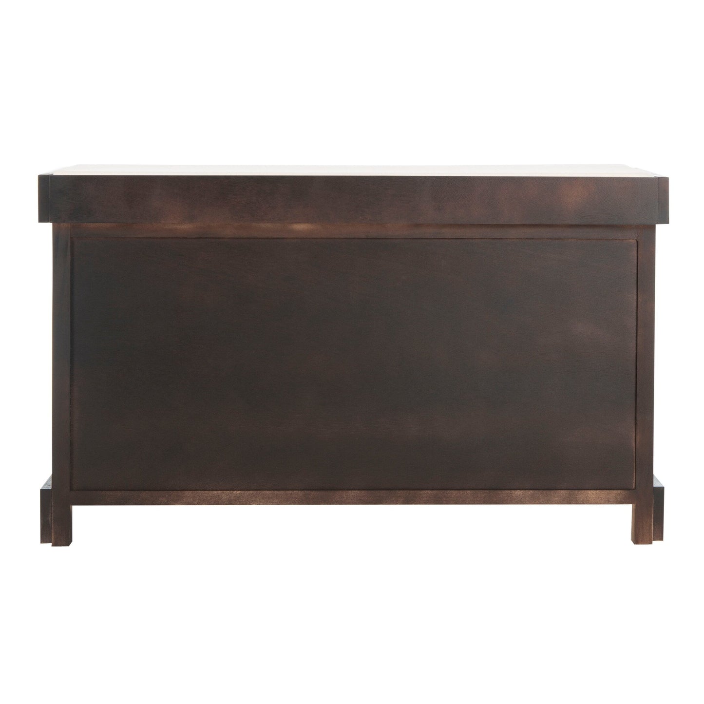 SAFAVIEH Euphemia - Panca con cestino portaoggetti intrecciato, marrone - 33,5 x 16,1 x 19,9 - 34Lx16Px20H