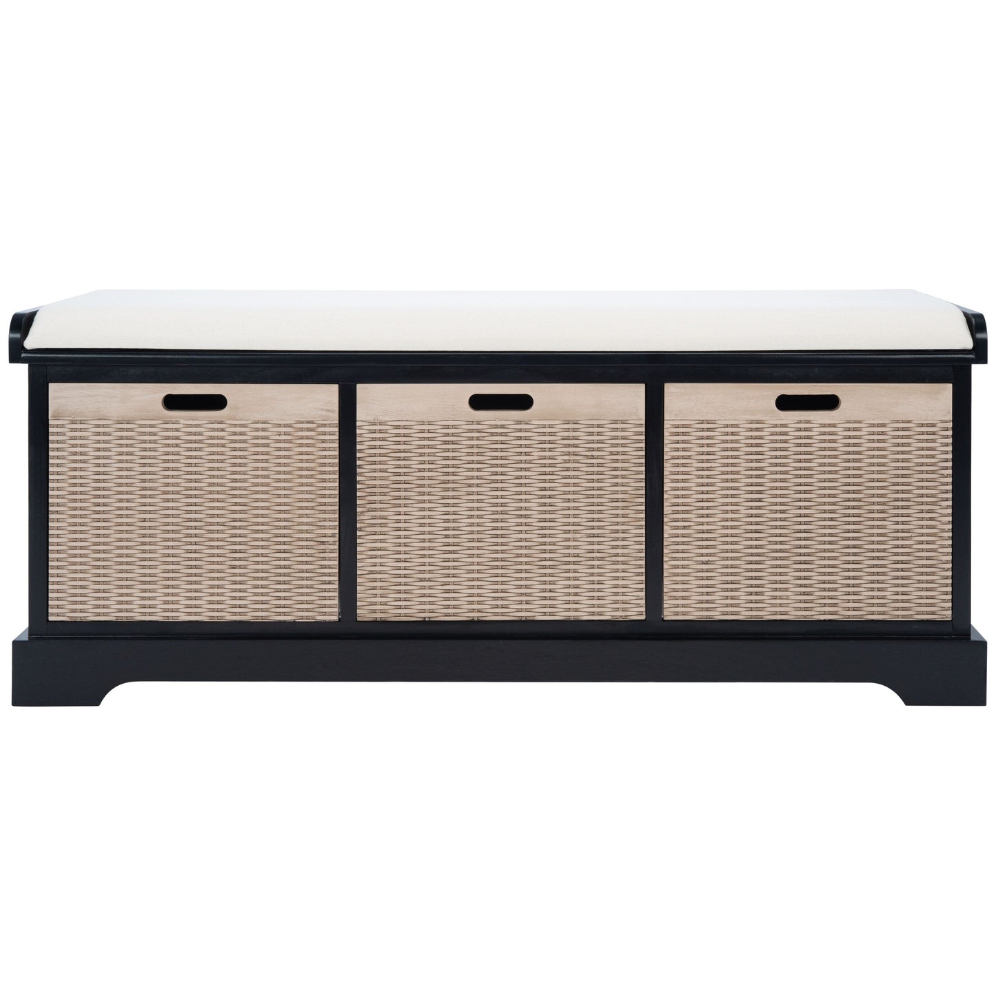 SAFAVIEH Fiorello panca con 3 cassetti e vano portaoggetti - 47,3 L x 38 P x 48 A - 47Lx38Px48A