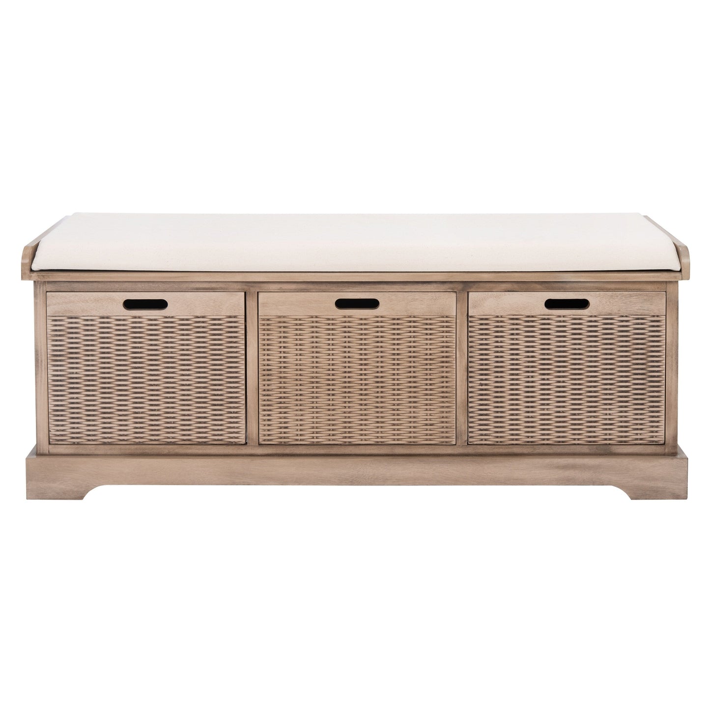 SAFAVIEH Fiorello panca con 3 cassetti e vano portaoggetti - 47,3 L x 38 P x 48 A - 47Lx38Px48A