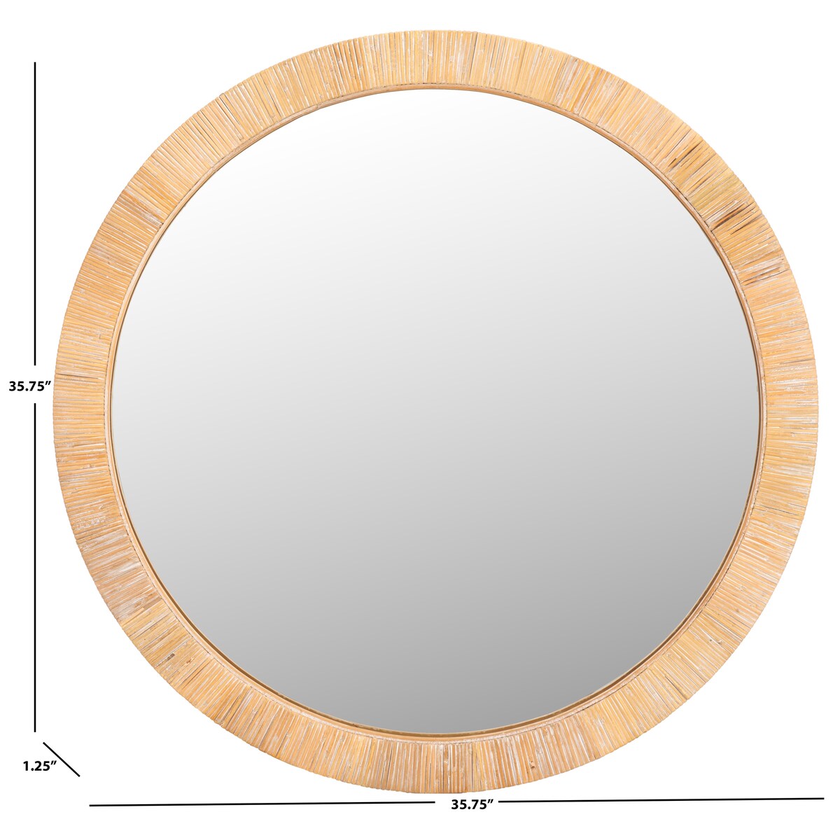 Specchio Mila da 91 cm (36 pollici) di SAFAVIEH Home - 91L x 3 x 91H (cm)