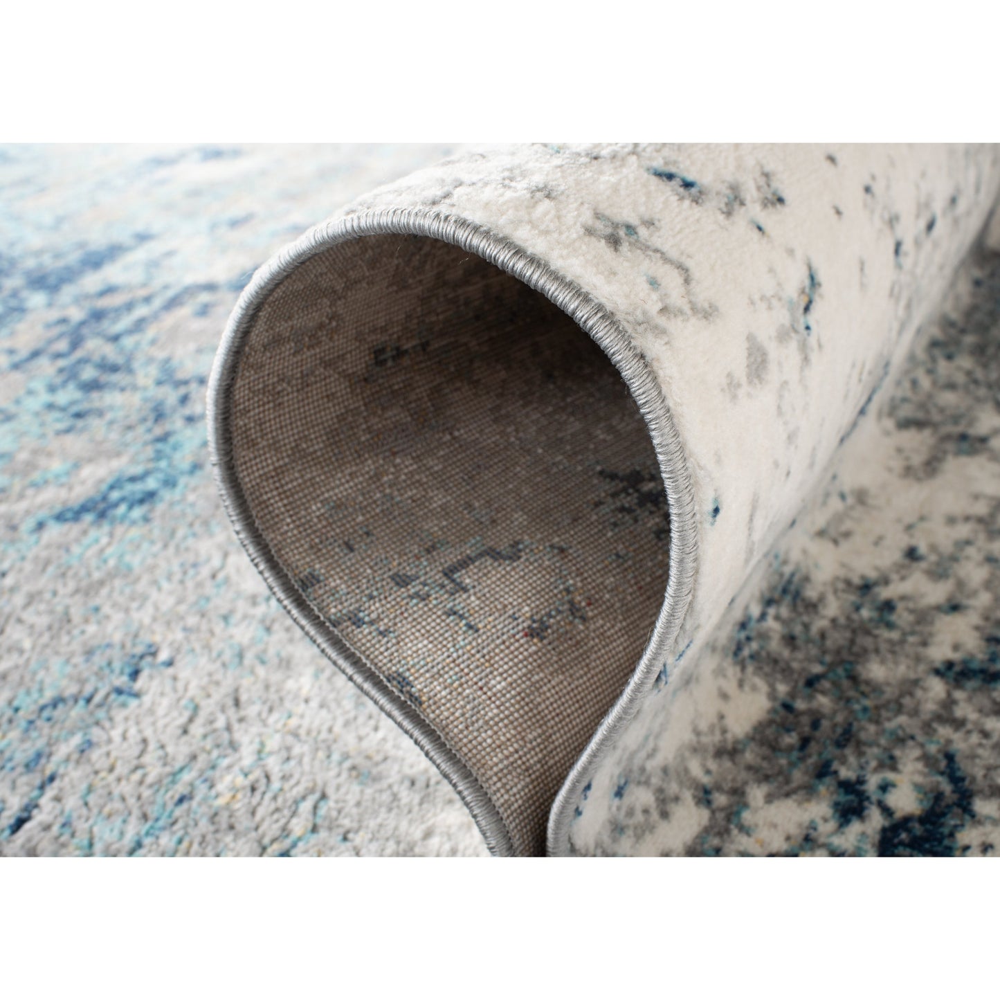 Tappeto SAFAVIEH Jasper Shreya Modern Abstract - Grigio/Blu - 244 cm x 305 cm