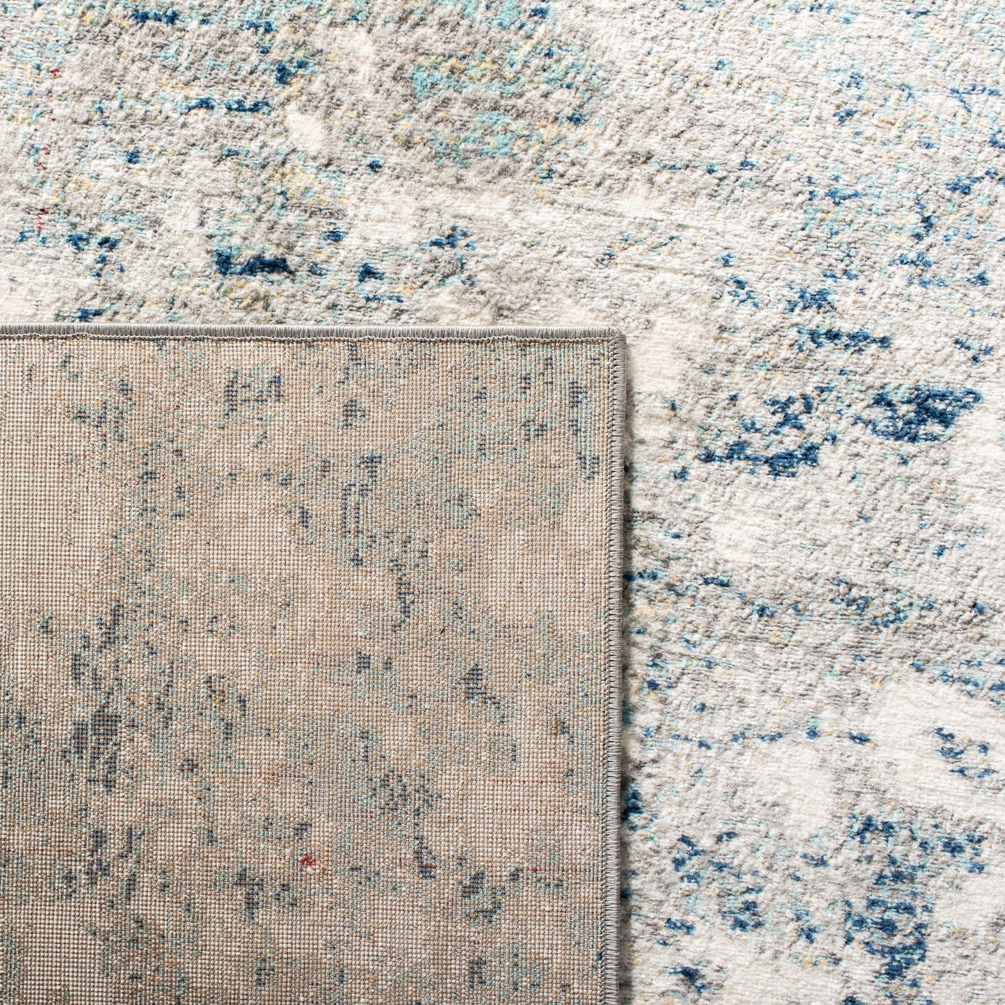 Tappeto SAFAVIEH Jasper Shreya Modern Abstract - Grigio/Blu - 244 cm x 305 cm
