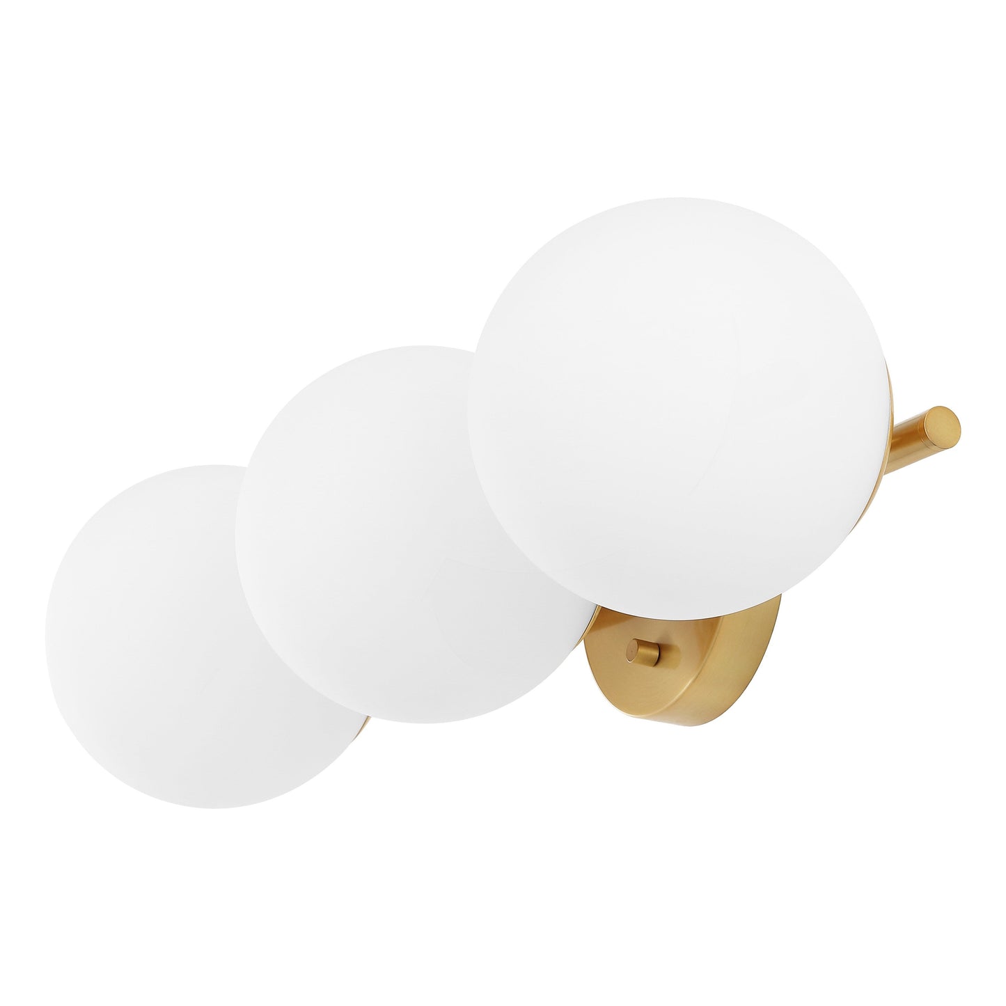 SAFAVIEH Lighting Lambrini 21 applique da parete tradizionale (3 luci) - 6 W x 8 D x 21 H - 21Wx8Dx6H
