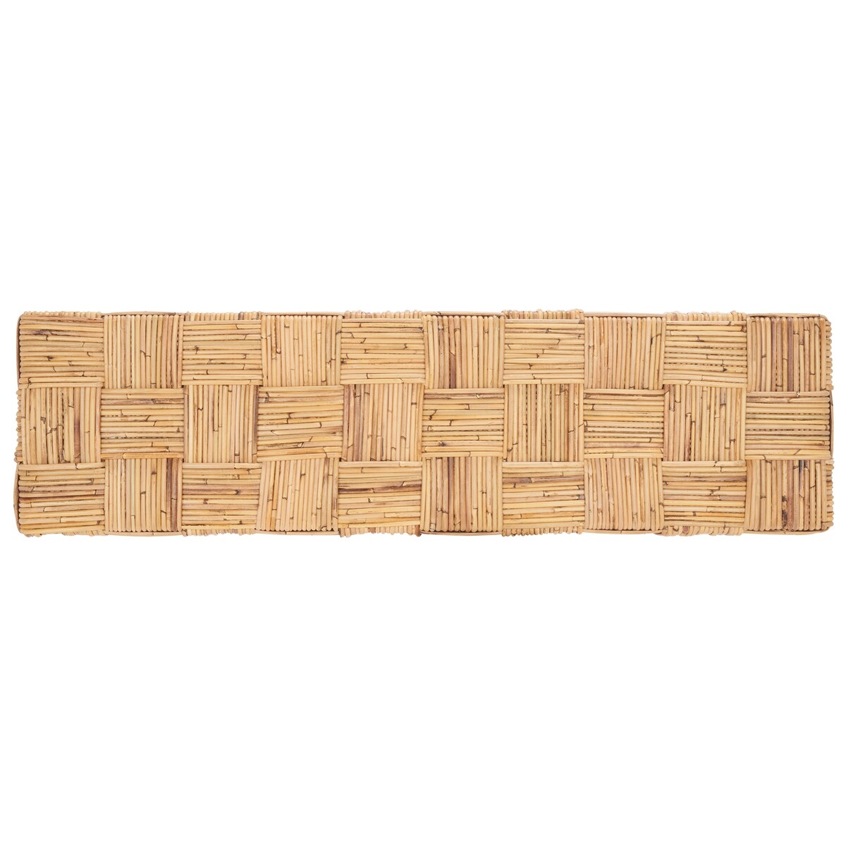 SAFAVIEH Mindel Tavolo Console in Rattan - 51Lx35Px81H
