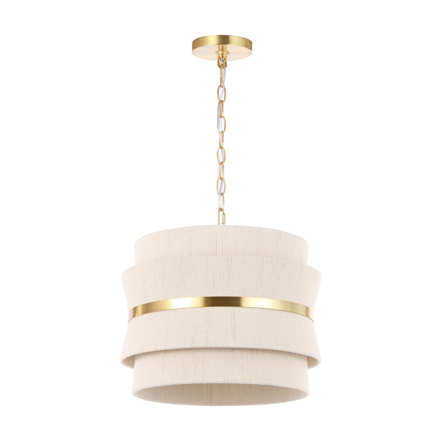 SAFAVIEH Oprea Lampada a sospensione regolabile a 3 luci (lampadine LED incluse) - 16 x 16 x 16.5-72.5