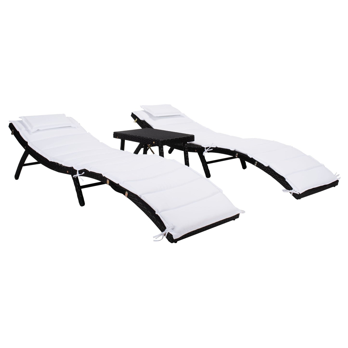 Set da giardino SAFAVIEH Blaguna da 3 pezzi con sdraio - 83Lx51Px61A