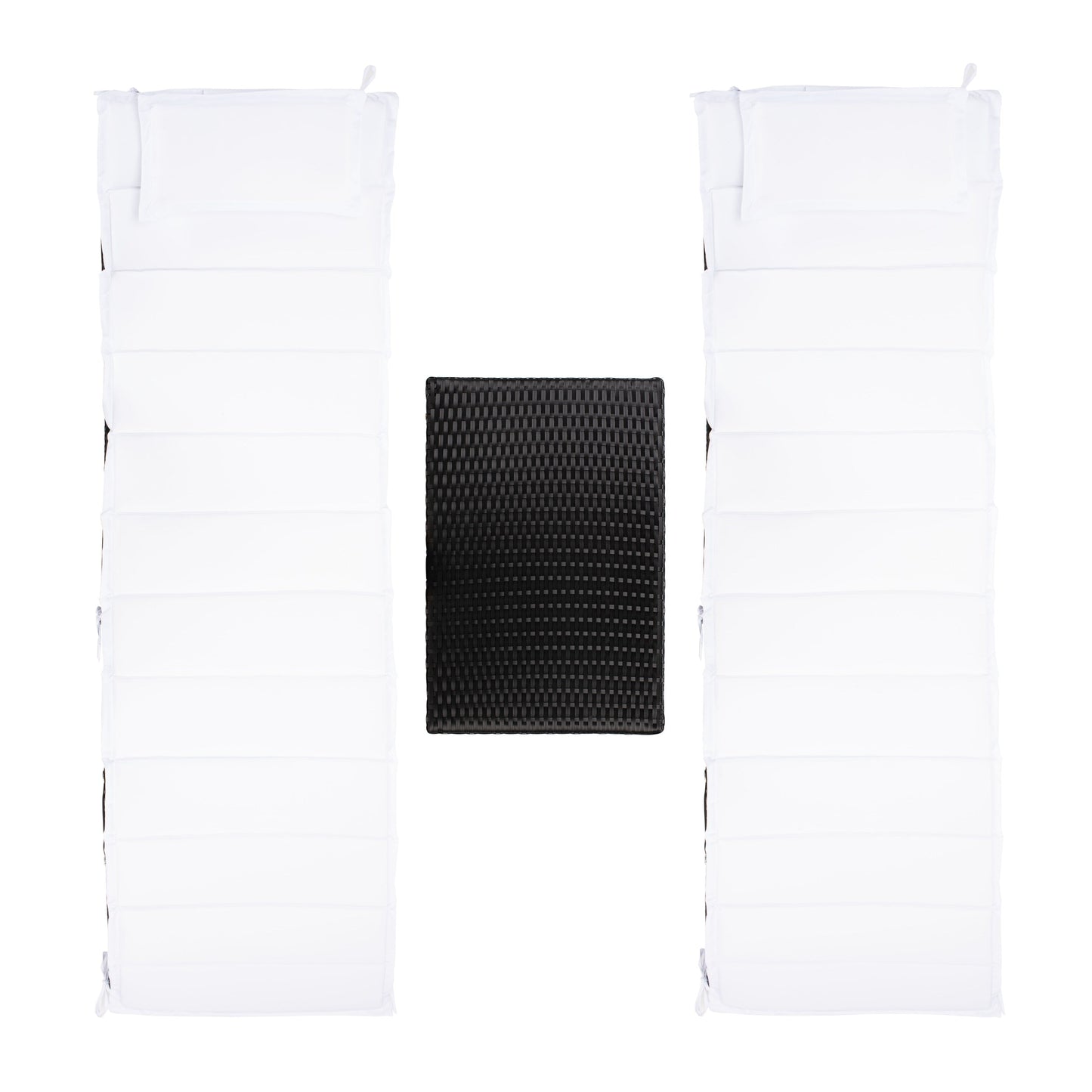 Set da giardino SAFAVIEH Blaguna da 3 pezzi con sdraio - 83Lx51Px61A