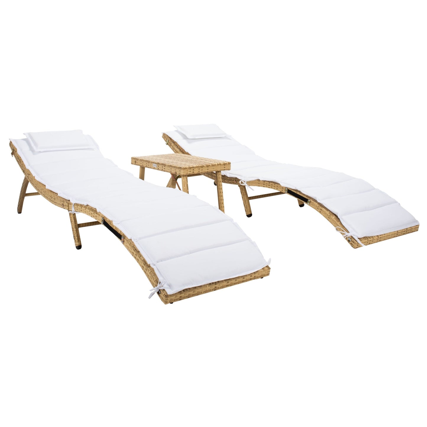 Set da giardino SAFAVIEH Blaguna da 3 pezzi con sdraio - 83Lx51Px61A